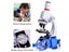 1200X Biological Microscope Kit Lab With LED Microscopio Home School Science Carousel 7