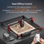 AlgoLaser DIY Kit 20W Laser Engraving and Cutting Machine with Air Assist Carousel 8