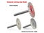 1Pc Cutting Disc W/Mandrel 6mm Shank Circular Saw Blade For Metal Stone Cutting Carousel 5