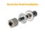 Carbon Steel Manual Rivnut Tool For M3 - M10 Nuts With 300PCS Carousel 5