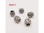 5pcs/pack Different 5 Styles Hair Braid Dread Beard Dreadlock Beads Rings Tube Carousel 8