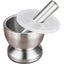 18/8 Stainless Steel Mortar And Pestle Sets Pill Grinder Food Safe Spice Grind Carousel 1