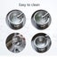 18/8 Stainless Steel Mortar And Pestle Sets Pill Grinder Food Safe Spice Grind Carousel 4