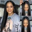 UNice Hair Kinky Straight V U Part Wig 100 Human Hair No Glue Minimal Leave Out Carousel 6