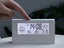 Digital Alarm Clock Desktop Clock with Temperature Humidity Alarm Clock Luminous Carousel 4