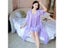 Sexy V Neck Nightdress Sleep Wear Night Shirt Home Dress Nightgown Princess Carousel 6