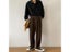 Brown Black Slim Fit Men's Dress Pants Casual Straight Trousers Carousel 3