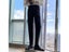 Fall Men's Business Dress Pants Solid Color Temperament Trousers British Casual Carousel 3