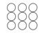 10PCS DVD Disk Drive Rubber Belts Replacement For Xbox 360 Stuck Disc Tray Carousel 5