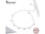 925 Sterling Silver Minimalism Tassel Chain Anklet For Women SCT018 Carousel 5