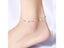 925 Sterling Silver Snake Chain Pearls Anklets For Women Fashion Jewelry DA387 Carousel 3