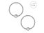 Piercing Nose Rings And Studs 925 Sterling Silver Body Chain Indian Gold Hoop Carousel 1