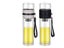 325ml Glass Water Bottles With Infuser For Dink Tea Double Wall Portable Carousel 3