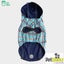 DOG COAT GF REVERSIBLE RAINCOAT 46cm 9-18kg NAVY Carousel 6