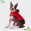DOG COAT GF REVERSIBLE RAINCOAT 71cm 27-45kg RED Carousel 6