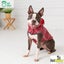 DOG COAT GF REVERSIBLE RAINCOAT 71cm 27-45kg RED Carousel 7