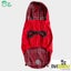 DOG COAT GF REVERSIBLE RAINCOAT 71cm 27-45kg RED Carousel 4