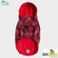 DOG COAT GF REVERSIBLE RAINCOAT 71cm 27-45kg RED Carousel 5