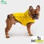 DOG COAT GF REVERSIBLE RAINCOAT 71cm 27-45kg YELLOW Carousel 7