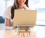 Folding Laptop Stand - Adjustable Aluminum Alloy Stand for Desk/Travel Carousel 3
