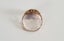 Beautiful Georgian 15-18 Carat Gold Pink Tourmaline & Seed Pearl Memorial Ring Carousel 4