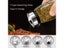 Spice Jar Set Glass Organizer Pepper Shaker Flavor Container Seasoning Pot Carousel 4