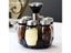 6Pcs Rotating Stainless Steel Cruet Set With Salt And Pepper Shakers Carousel 3