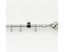 Adjustable Curtain Rod Wall Bracket Stainless Steel Fixings for Curtain Rod Carousel 4