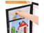 2or1 PCS Kids Art Frames Wooden Changeable Picture Display For A4 Art-Work Carousel 6