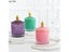 Glass Storage Jars Retro Aroma Candle Jar Jewelry Storage Box Crown Decorative Carousel 5