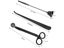 3PCS Candle Wick Trimmer Scissors Extinguisher Hooks Candle Tool Set Carousel 8
