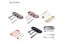 4pcs/kit Candle Snuffer Trimmer Hook Tray Dipper Candle Scissors Accessory Carousel 3