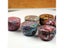 4 Pcs/Lot Small Tins Candle Jar With Lid Vintage Empty Storage Box Sealed Carousel 5