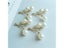 10Pcs Alloy Pearls Pendant Accessories Creative Gold Buttons DIY Crafts Carousel 4