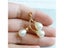 10Pcs Alloy Pearls Pendant Accessories Creative Gold Buttons DIY Crafts Carousel 7