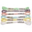 6 Pearlescent High Sheen Metallic Embroidery Floss 8M 6 Strands Skein Pemiunm Carousel 3