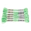6 Pearlescent High Sheen Metallic Embroidery Floss 8M 6 Strands Skein Pemiunm Carousel 1