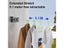 5.1m Double Line Clothes Hanger Laundry Drying Retractable Clothesline Carousel 4