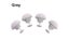 4Pcs Mushroom Quilt Holder Bed Sheets Buckle Non-slip Clip Carousel 1