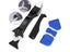 Angle Beauty 5in1 Silicone Scraper Glue Tool 4pcs For Floor Mould Removal Carousel 3