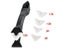 Angle Beauty 5in1 Silicone Scraper Glue Tool 4pcs For Floor Mould Removal Carousel 4