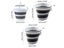 Collapsible 15/5/10L Mop Cleaning Bucket With Handle Foldable Water Buckets For Carousel 5