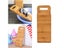 Bamboo Wood Washing Washboard Non-slip Home Washing Scrubbing Board Creative Carousel 2