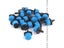500-10pcs Blue 8-Hole Irrigation Drippers Drip Head Sprinklers For Bonsai Carousel 4