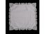 A004: 1 Piece White Premium Cotton Lace Handkerchiefs Crochet Hankies For Carousel 5