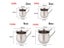 Stainless Steel Milk Jug Frothing Pitcher Espresso Milk Frother Cream Cup Carousel 8