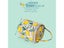 Empty Small Yarn Storage Bag Lemon Yellow Knitted Wool Bags Portable Travel Carousel 7