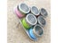 6pcs Magnetic Spice Jars Magnetic Cruet Condiment Spices Set Stainless Steel Carousel 3