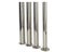 4 Pcs / Set Food Grade Stainless Steel Sausage Filling Nozzles Tubes Carousel 1