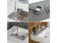 Kitchen Sink Splash Guard Silicone Faucet Handle Drip Catcher Tray Countertop Carousel 6